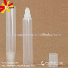 Cosmetic make up plastic lip blam tube